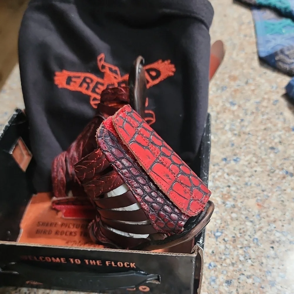 Freebird Burgundy Leather Boots - Picture 3 of 5